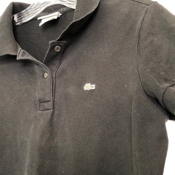 Black Lacoste polo - Picture 3 of 7